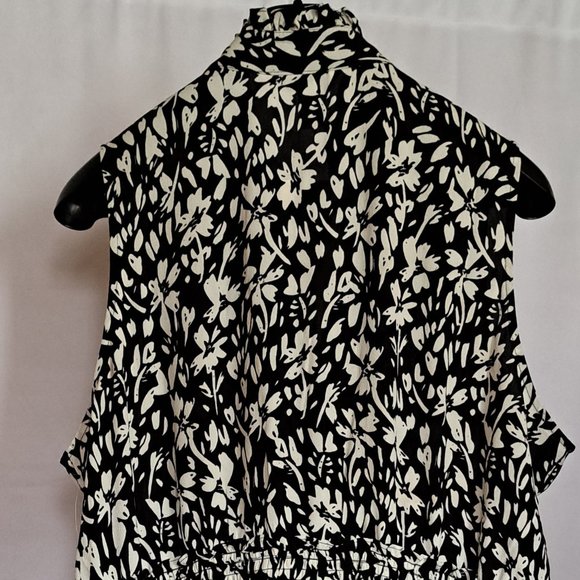 LONDON TIMES NWT sleeveless dress Sz 18W CREPE FLORAL $188 RETAIL OFFICE SUBLIME - Picture 6 of 12